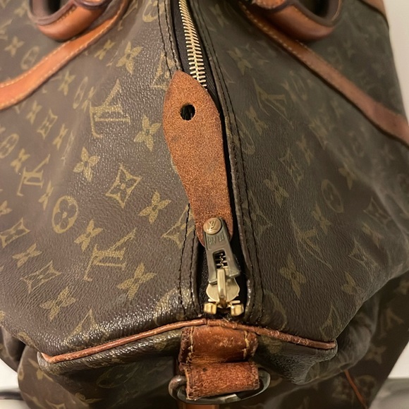 💯 Authentic Louis Vuitton Keepall 50 Monogram Vintage - Picture 9 of 15